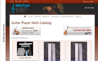 Guitar Player Nails