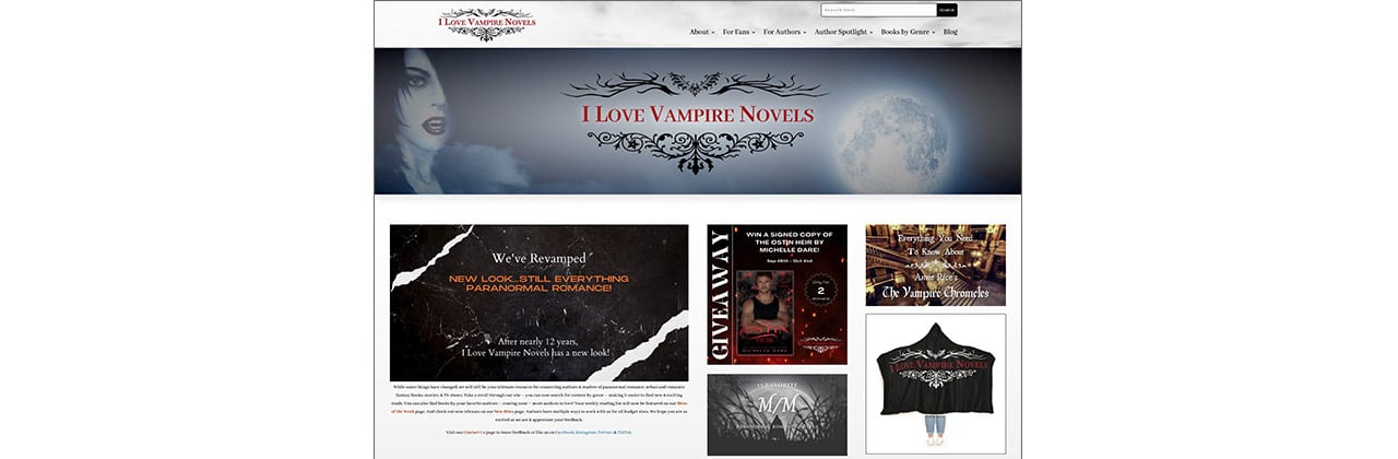 I Love Vampire Novels