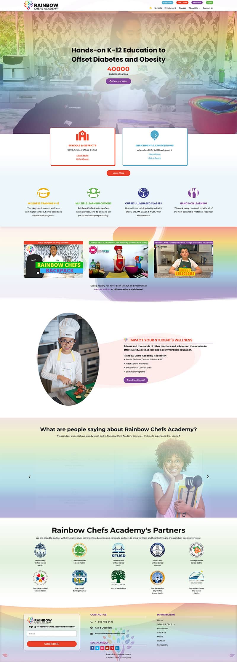 Rainbow Chefs Academy - Desktop Version