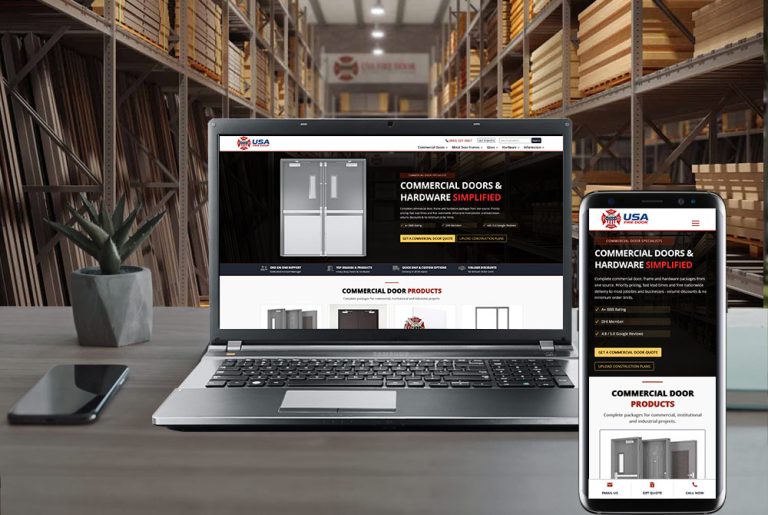 USA Fire Door website