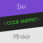 Divi Code Snippet Module logo