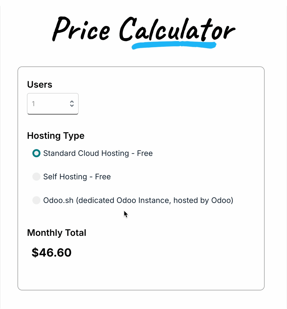 Price Calculator